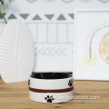 Tazón de cerámica PET de lujo personalizable para gatos